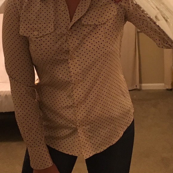 Tory Burch polka dot blouse - Picture 3 of 3