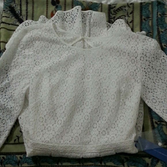 Rebecca Minkoff Dress- White Lacey Saturday Dress - Picture 3 of 4