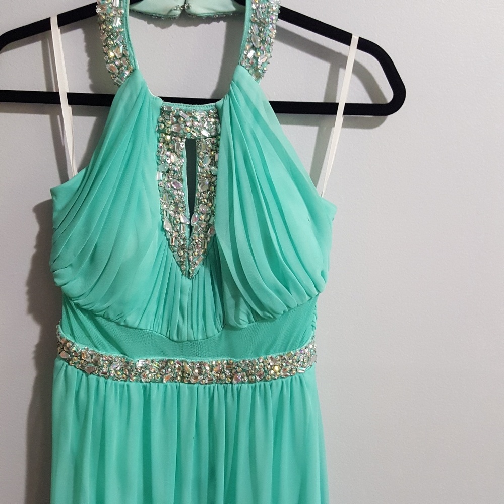Mint Prom Dress
