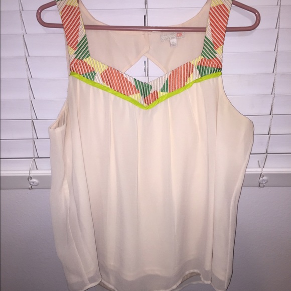 Gianna Bini sleeves flowy XL top