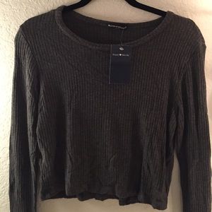 New Brandy Melville ribbed long sleeve