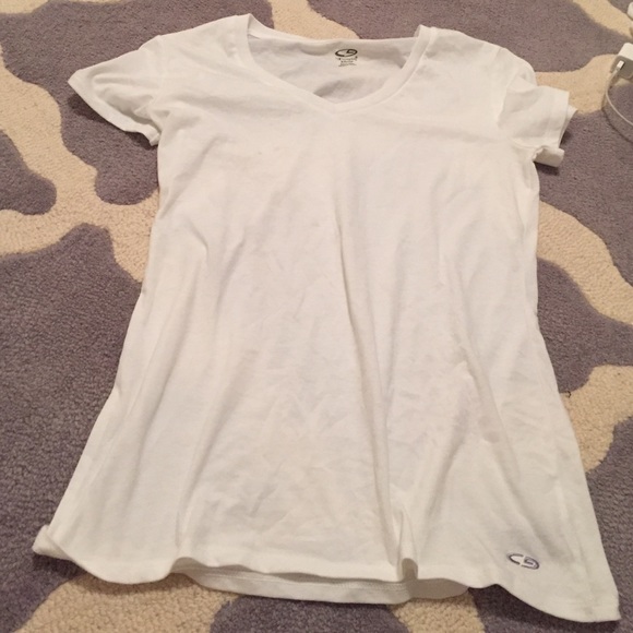 Plain white T-shirt