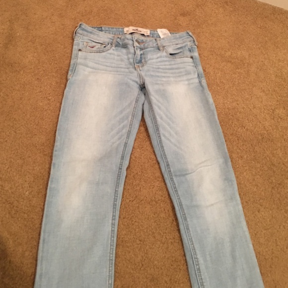 Hollister Light wash skinny jean
