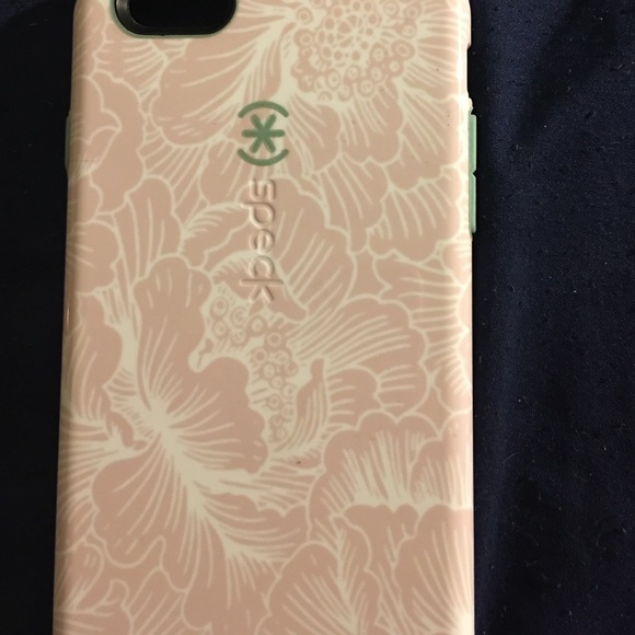 iPhone 6 Plus pink floral speck case
