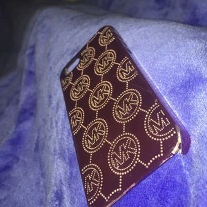 Magenta Michael Kors Mirrored iPhone 5/5s Case