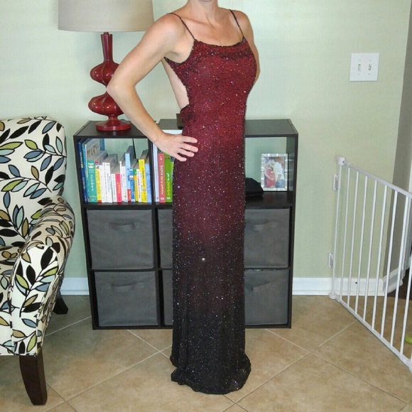 Cache Beaded Gown