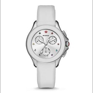 Michele Cape Chrono White Watch