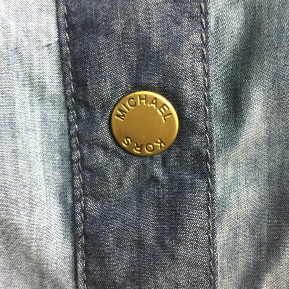 Mk Denim Patchwork Romper - image 3