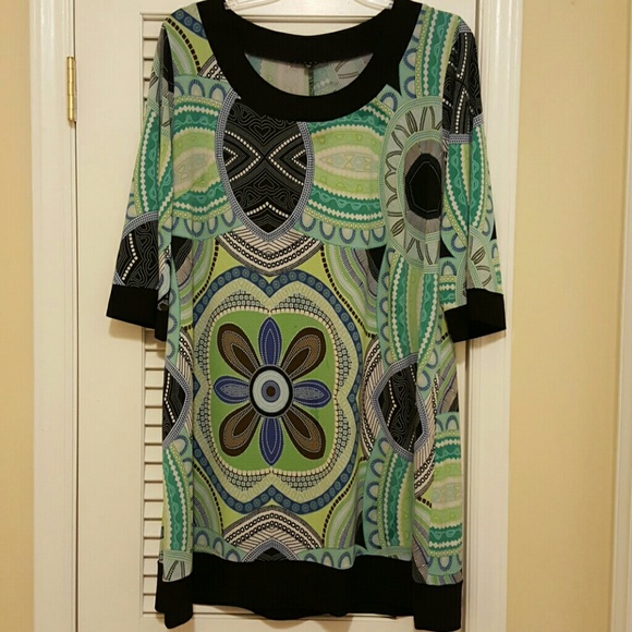 Tiana B. Jersey Dress Size 1X