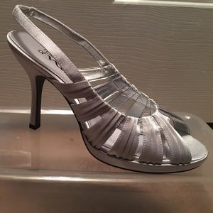 Silver Dress Sandals