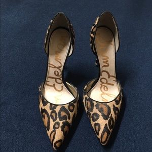 Sam Edelman Leopard heels