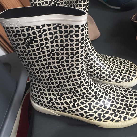 Cute Coach Rainboots