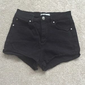 Stretch High Waisted Shorts