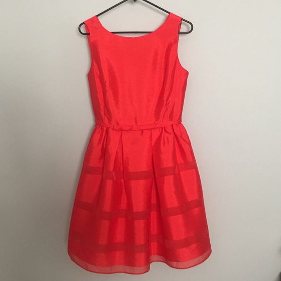 Taylor Dresses Dresses & Skirts - Taylor Dresses - Tonal Stripe Fit and Flare