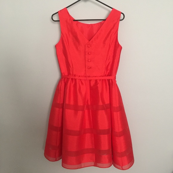 Taylor Dresses - Tonal Stripe Fit and Flare - Picture 2 of 4