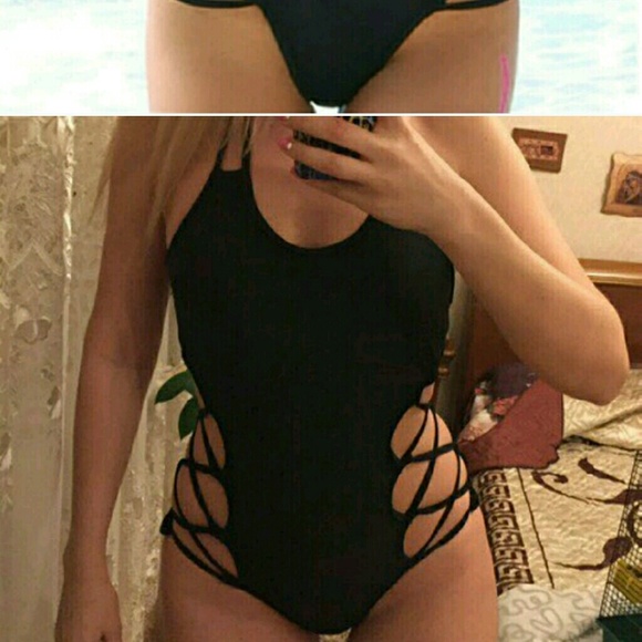 WHITE BANDAGE Monokini Swimwear One PIECE - Picture 3 of 4