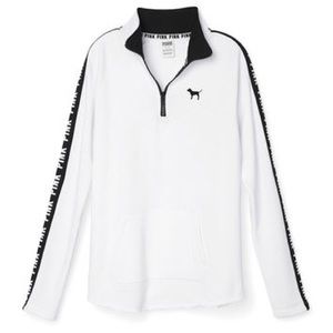 PINK Cotton Half Zip 🐩