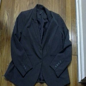 Dark gray blazer