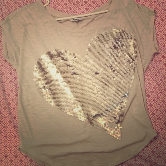 Express shirt with sequins