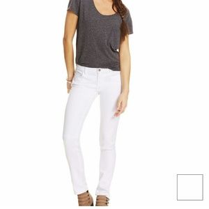 White skinny jeans