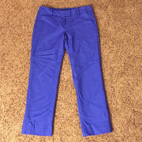Blue Capri Pants