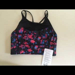 Lululemon Clip in Long Line Bra