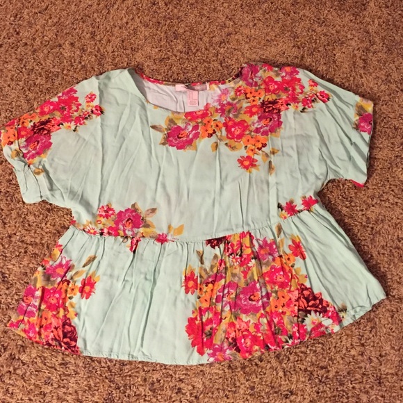 Forever 21 Flower Top
