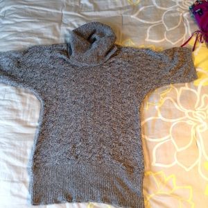 Cowel Neck Dolman Sleeve Tunic