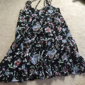 Floral American eagle dress
