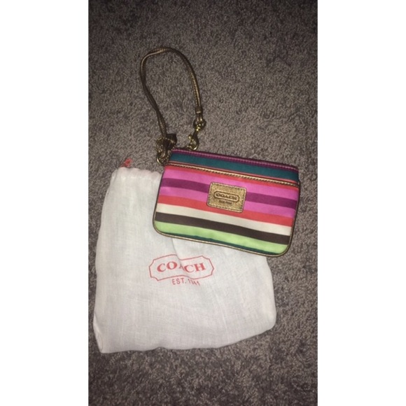 Coach wristlet