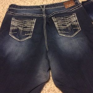Maurices denim skinny jeans, size 20