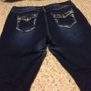 Maurices denim skinny jeans, size 20
