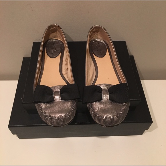 Kate Spade Metallic Flats