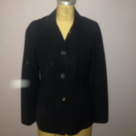 Carolina Herrera Double Faced Wool Jacket