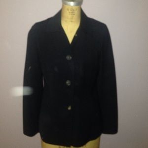 Carolina Herrera Double Faced Wool Jacket