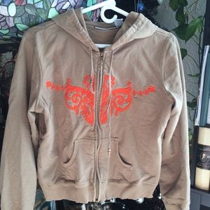 Yoga Hoodie With Embroidered Details