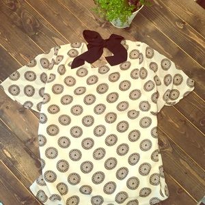 ✨SOLD✨H&M Tie Neck Blouse