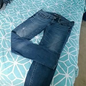 Am eagle Skinny Jeans Size 8L
