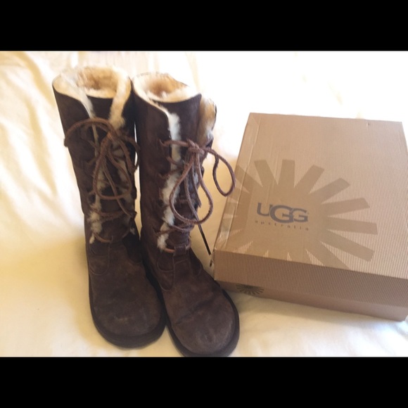 Authentic Chocolate High Ugg Boots