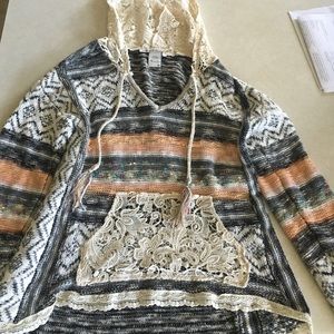 American Rag knit hoodie