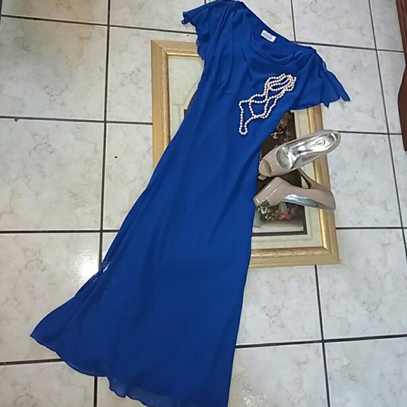 Amazing blue coctel dress!!!