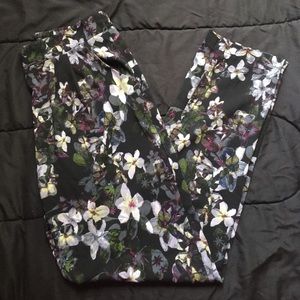 Floral Harem Pants
