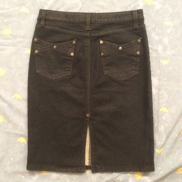 ⭐️ BUNDLED ⭐️ Marc Jacobs black denim pencil skirt - Picture 3 of 4