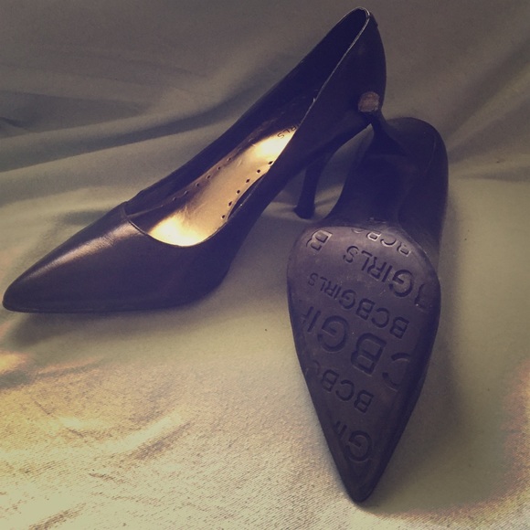 BCBG black pumps