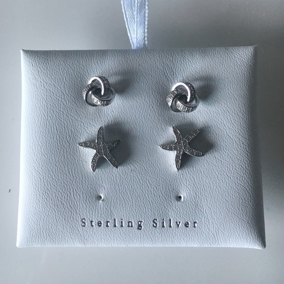 New sterling silver earrings