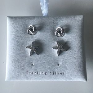 New sterling silver earrings