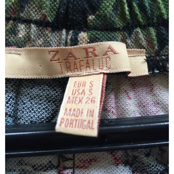 ZARA Flower Flare Skirt - Picture 2 of 3