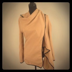 Camel & Black Jacket