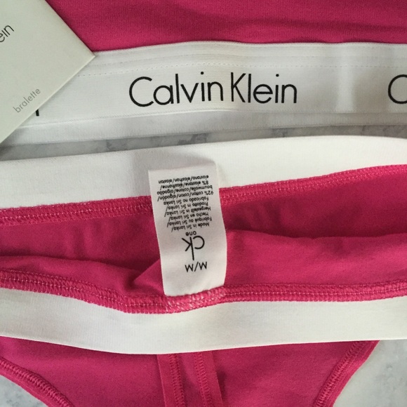 Calvin Klein Bralette and Thong - Picture 3 of 3