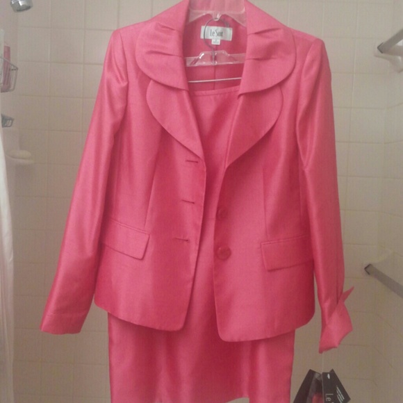 Citrus Breeze Coral beautiful shiny 2 pc suit